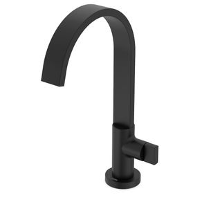 Torneira-Lavatorio-B-Alta-Celite-Flow-Preto-Matte-B5012f3r0b
