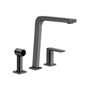 Misturador-Monocomando-para-Cozinha-Mesa-Bistro-com-Ducha-Manual-Grafite-Polido---00647348---Docol